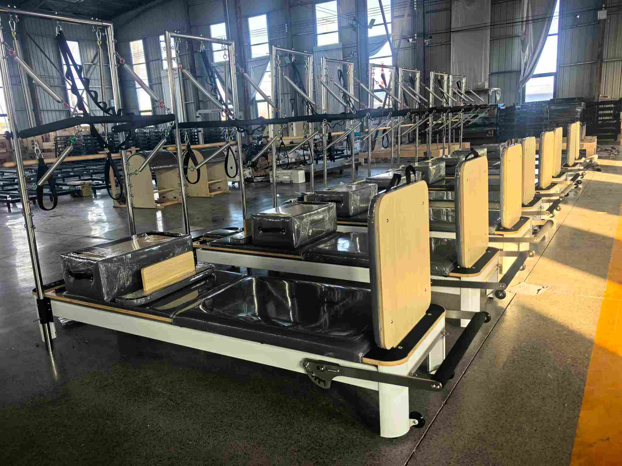 Toplu Gönderi Haberleri | Yingruis Süpermodel Ticari Pilates Reformcuları Küresel Pazarlara İhraç Edildi